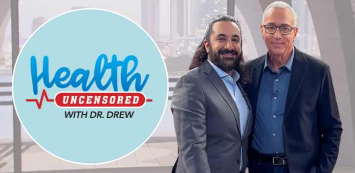 Sam Asgarian and Dr. Drew - Health Uncensored Logo